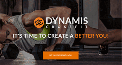 Desktop Screenshot of dynamiscrossfit.com